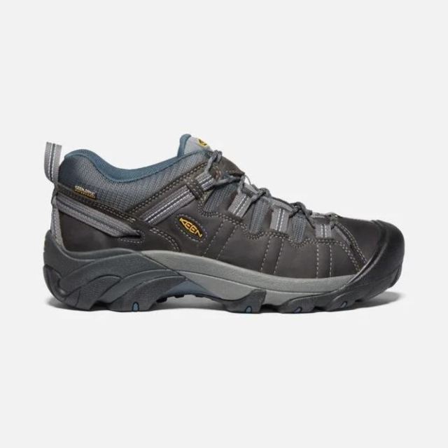 Keen Men's Targhee II Waterproof-Gargoyle/Midnight Navy