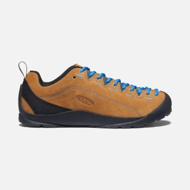 Keen Women's Jasper Suede Sneakers-CATHAY SPICE/ORION BLUE