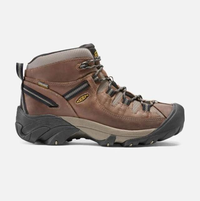 Keen Men's Targhee II Waterproof Mid-Shitake/Brindle