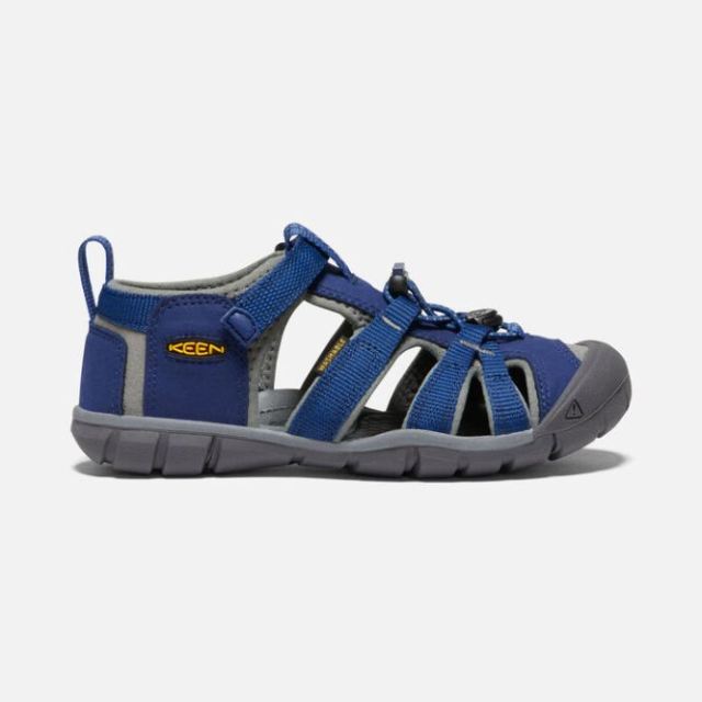 Keen Big Kids' Seacamp II CNX-BLUE DEPTHS/GARGOYLE