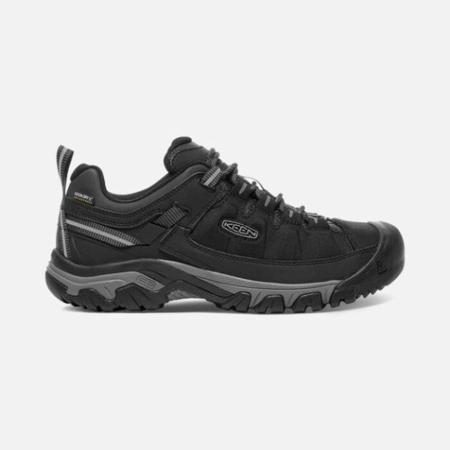 Keen Men's Targhee EXP Waterproof-Black/Steel Grey