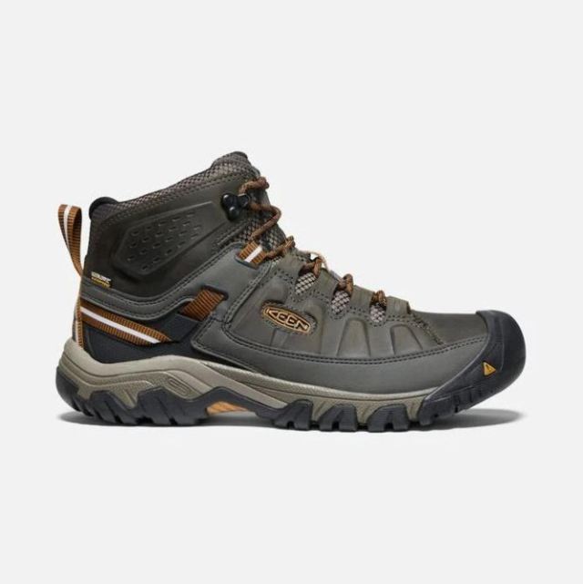 Keen Men's Targhee III Waterproof Mid-BLACK OLIVE