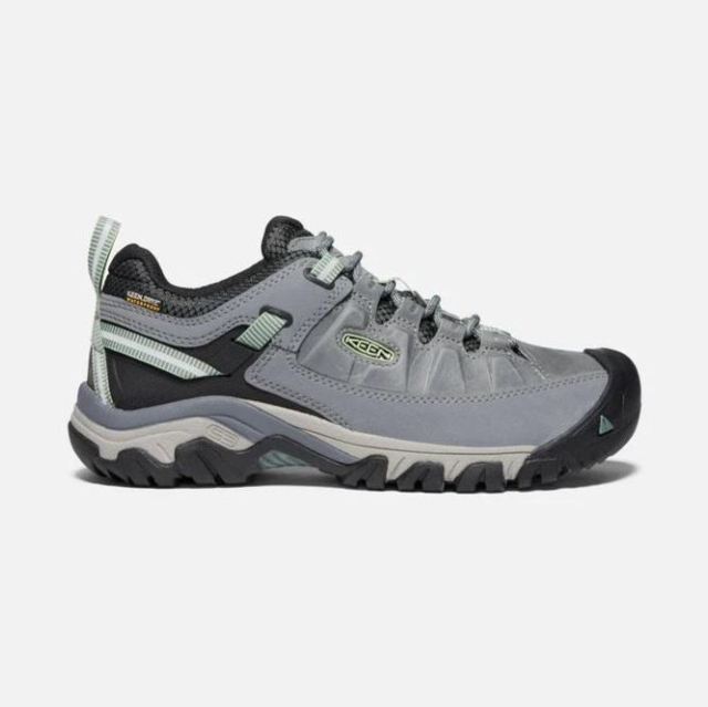 Keen Women's Targhee III Waterproof-BLEACHER/DUCK GREEN