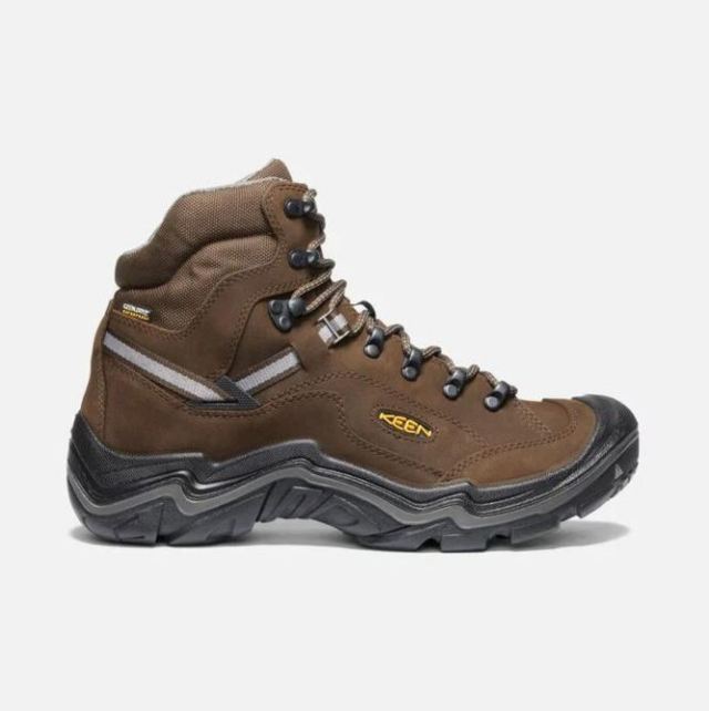 Keen Men's Durand II Waterproof Boot-CASCADE BROWN/GARGOYLE