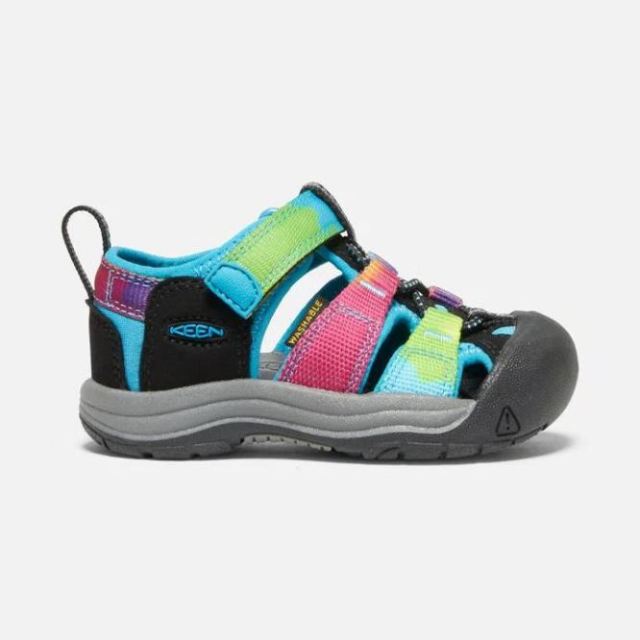 Keen Toddlers' Newport H2-Rainbow Tie Dye