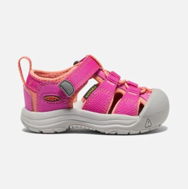 Keen Toddlers' Newport H2-Very Berry/Fusion Coral