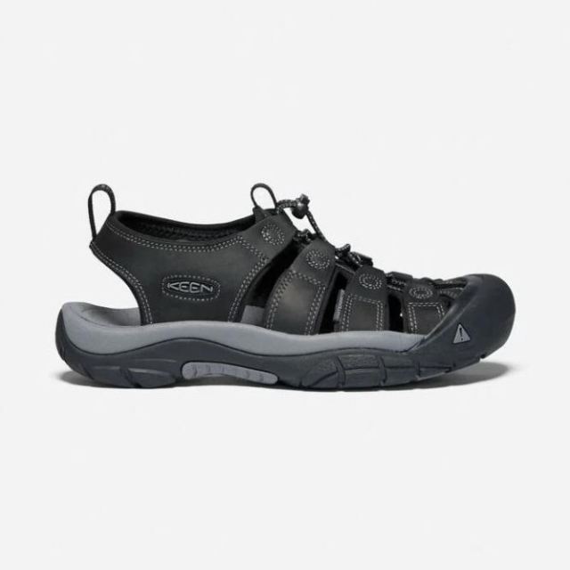 Keen Men's Newport-Black/Steel Grey