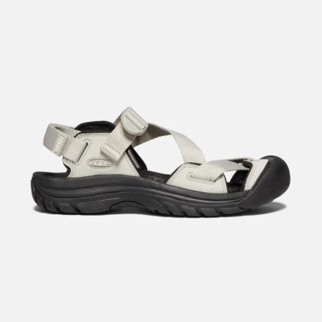 Keen Women's Zerraport II Sandal-Silver Birch/Black