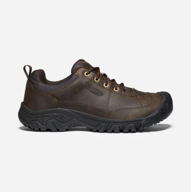 Keen Men's Targhee III Oxford Shoe-Dark Earth/Mulch