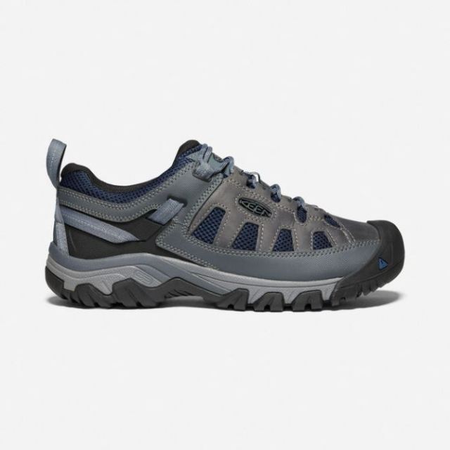 Keen Men's Targhee Vent-Steel Grey/Majolica Blue