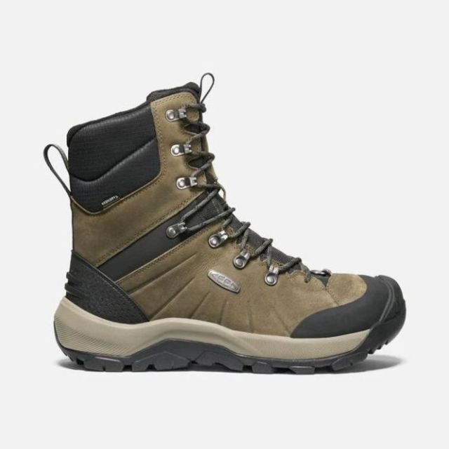 Keen Men's Revel IV High Polar Boot-Canteen/Black