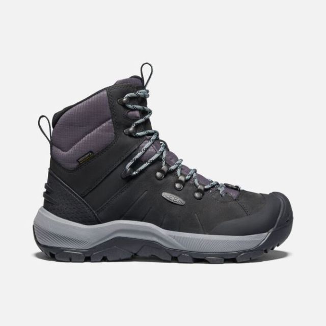 Keen Women's Revel IV Polar Boot-Black/Harbor Gray