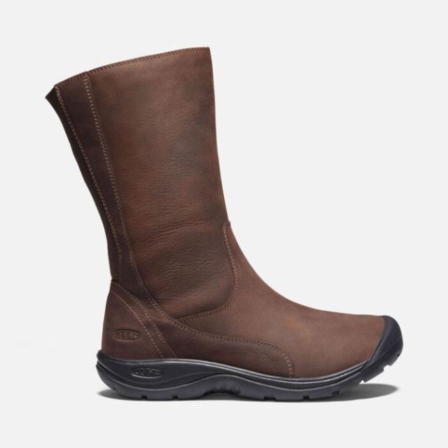 Keen Women's Presidio II Boot-Chestnut/Mulch