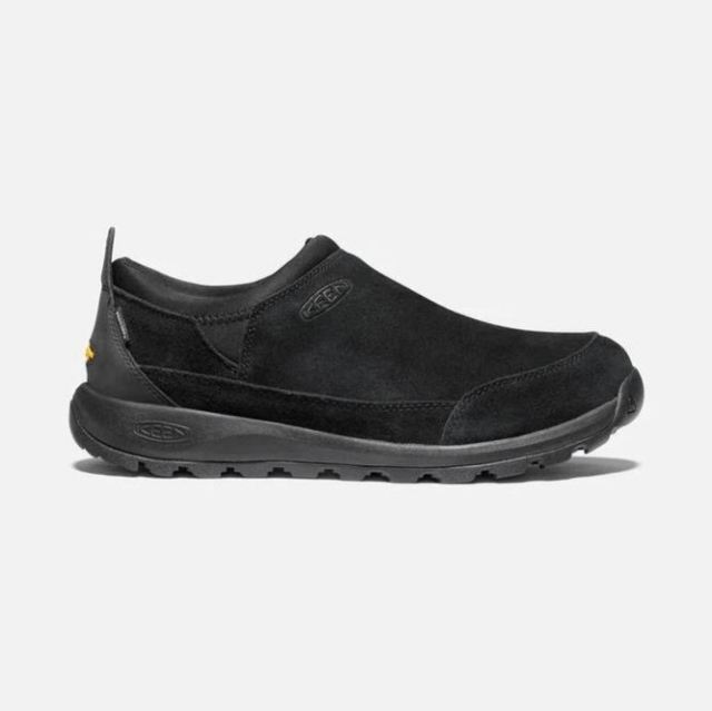 Keen Men's Glieser Waterproof Moc-Black/Black