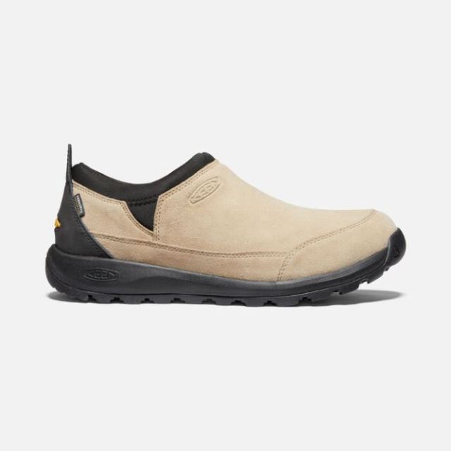 Keen Men's Glieser Waterproof Moc-Safari/Black