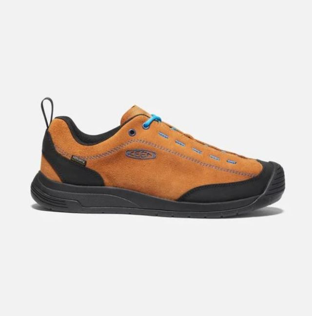 Keen Men's Jasper II Waterproof Shoe-Pumpkin Spice/Black