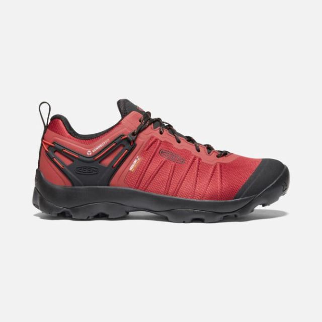 Keen Men's Venture Waterproof-Ketchup/Black