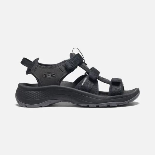 Keen Women's Astoria West Open-Toe Sandal-Black/Black