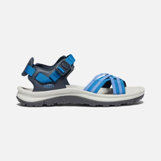 Keen Women's Terradora II Strappy Open-Toe-Navy/Mykonos Blue