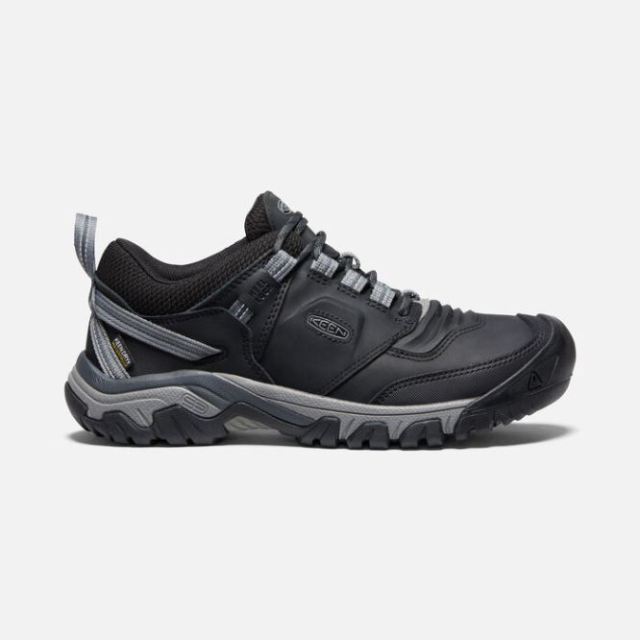 Keen Men's Ridge Flex Waterproof-Black/Magnet