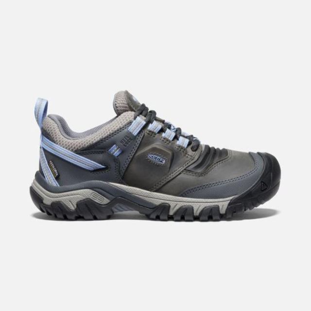 Keen Women's Ridge Flex Waterproof-Steel Grey/Hydrangea