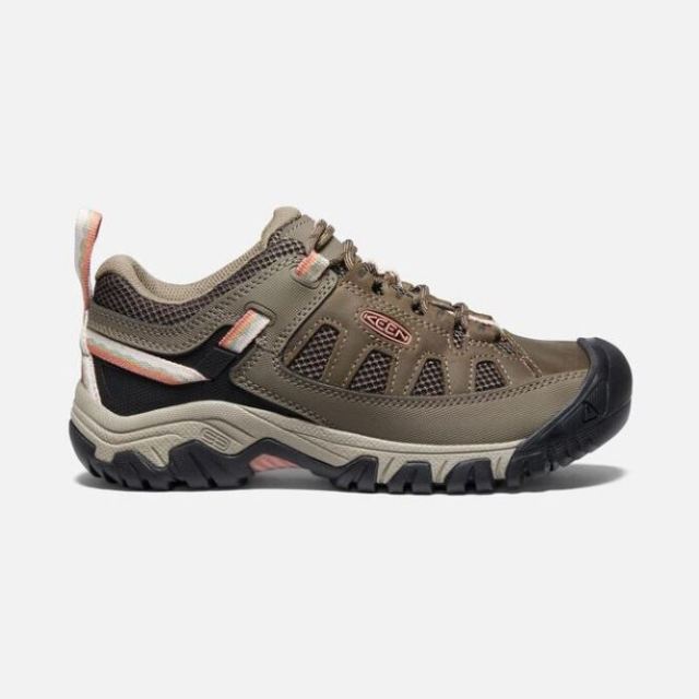 Keen Women's Targhee Vent-Stone Gray/Brick Dust