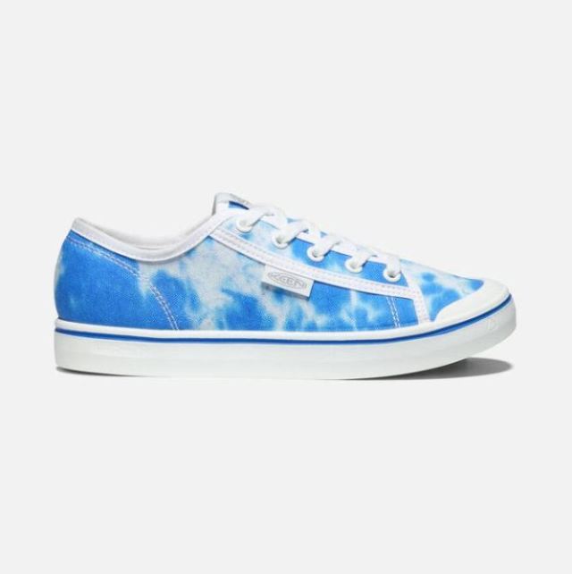 Keen Women's Elsa Lite Sneaker-Blue/White