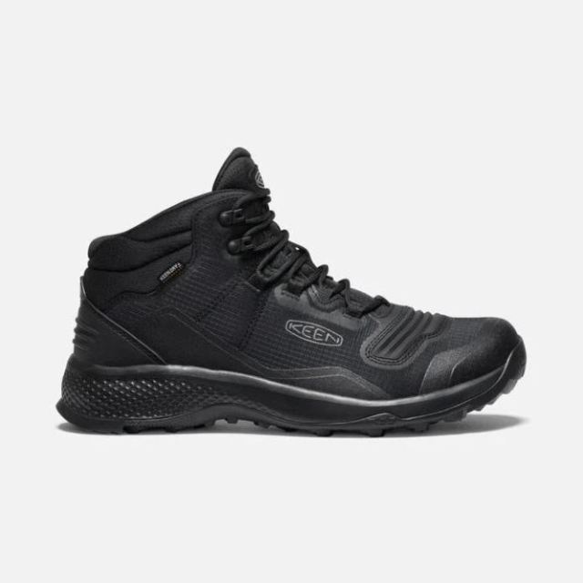 Keen Men's Tempo Flex Waterproof Boot-Triple Black