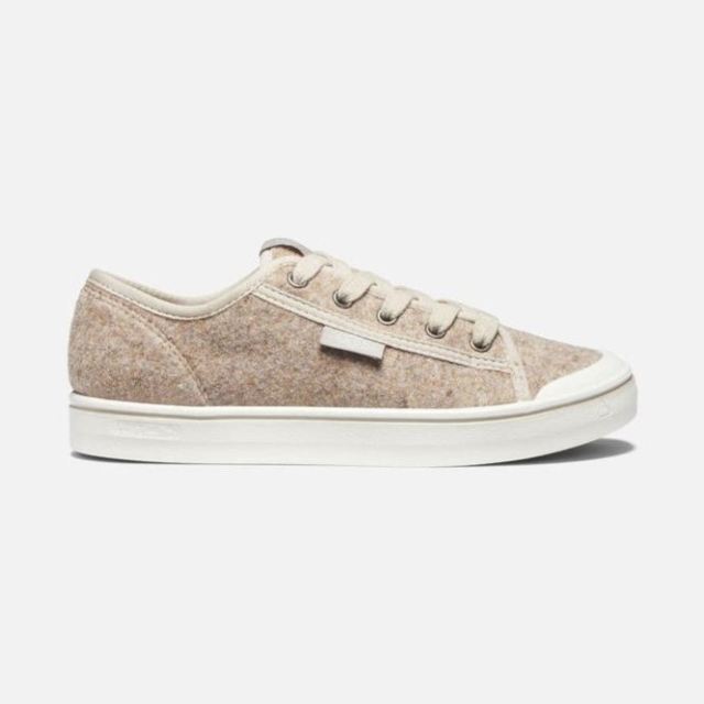 Keen Women's Elsa Lite Felt Sneaker-Taupe Felt/Silver Birch