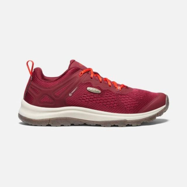 Keen Women's Terradora II Vent Shoe-Rhubarb/Orangedotcom