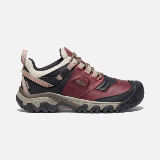 Keen Women's Ridge Flex Waterproof-Rhubarb/Brindle