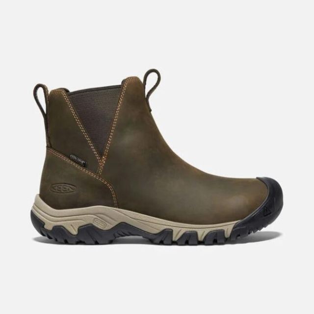 Keen Women's Greta Waterproof Chelsea-Olive/Timberwolf