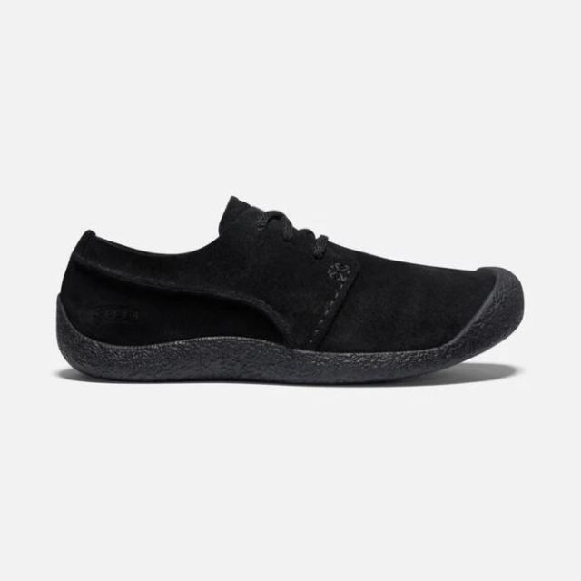 Keen Men's Howser Suede Oxford-Black/Black