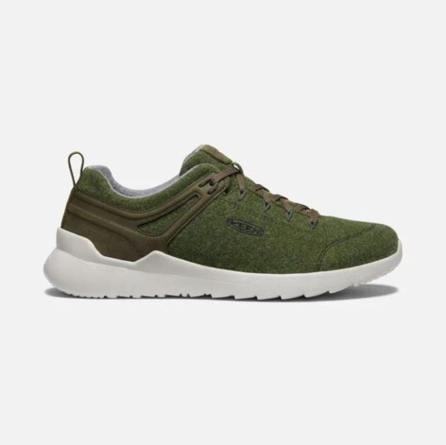 Keen Men's Highland Arway Sneaker-Olive/Forest Night