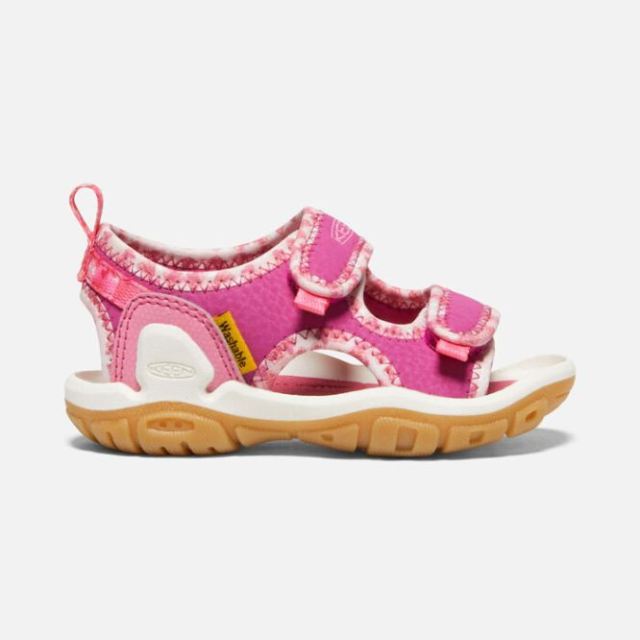 Keen Toddlers' Knotch Creek Open-Toe Sandal-Pink/Multi