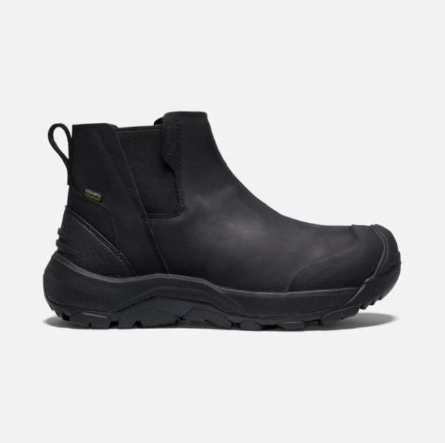 Keen Men's Revel IV Chelsea-Black/Black