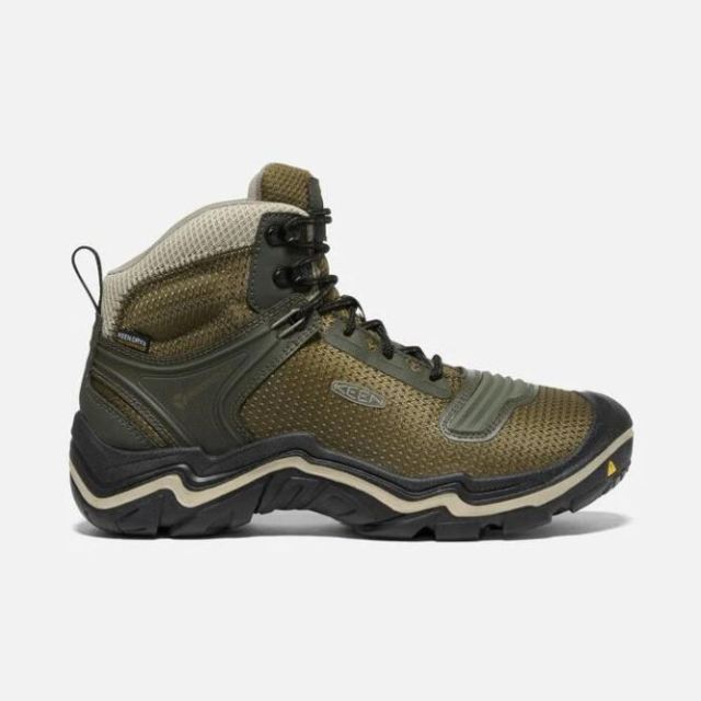 Keen Men's Durand EVO Waterproof Boot-Dark Olive/Brindle