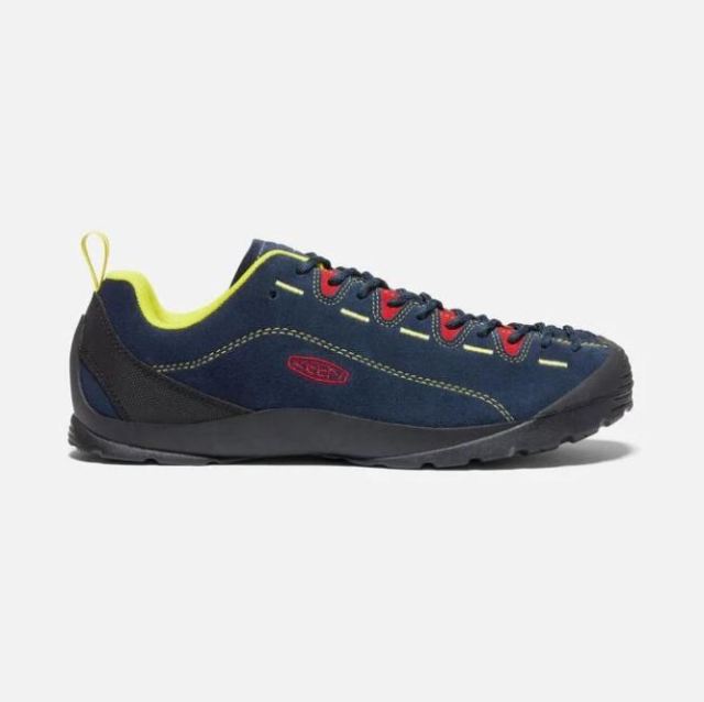 Keen Men's Jasper-Black Iris/Red Carpet