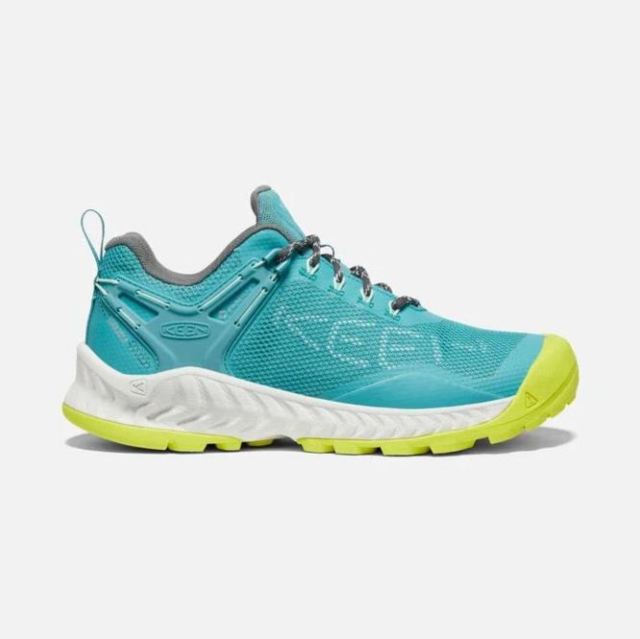 Keen Women's NXIS EVO Waterproof Shoe-Porcelain/Evening Primrose