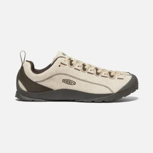 Keen Men's Jasper Canvas-Natural Canvas/Black Olive