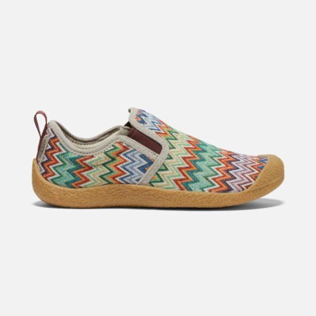 Keen Women's Howser Canvas Slip-On-Chevron/Plaza Taupe