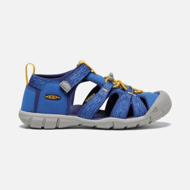 Keen Big Kids' Seacamp II CNX-Bright Cobalt/Blue Depths